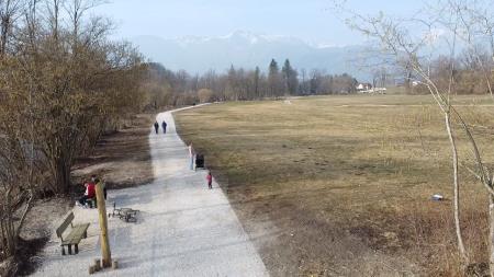 ODPRTJE KOLESARSKE POVEZAVE KAMNIK - GODIČ